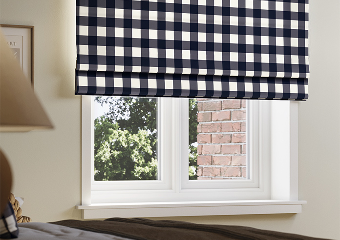 Gingham, Hudds - Twist&Fit Roman Blind - Image 5